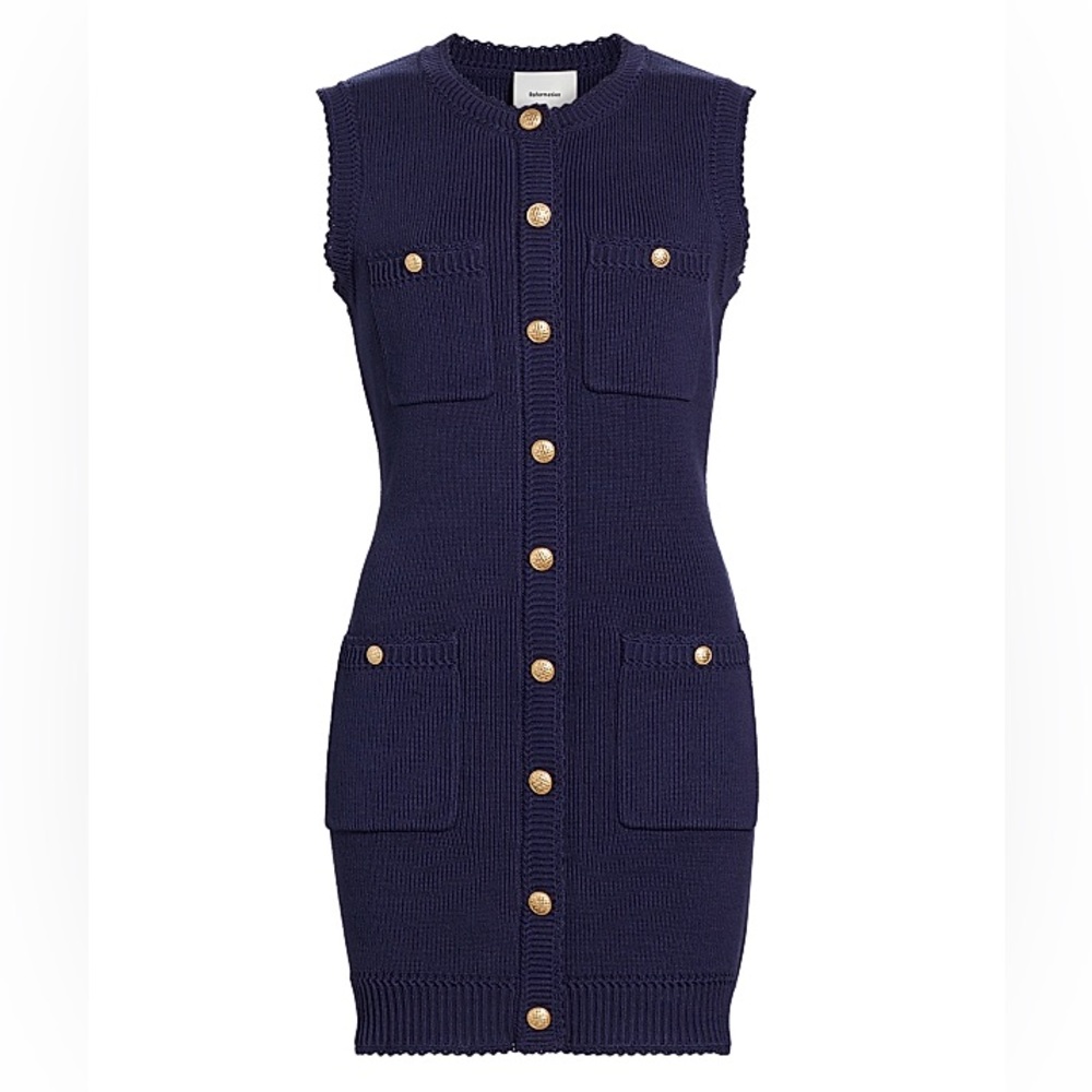 Reformation Catalina Cotton Mini Dress